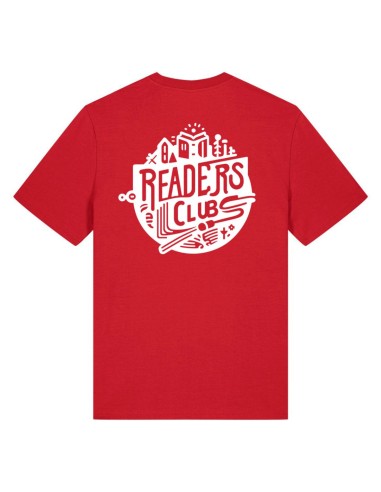 camiseta hombre algodón orgánico Readers Clun Reader in the city