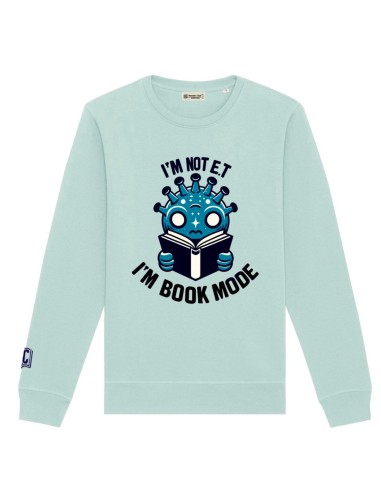 Sudadera algodón orgánico hombre Readers Club- I´m not E.T