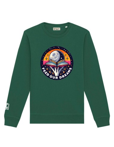 Sudadera algodón orgánico hombre Readers Club- Altar of dreams