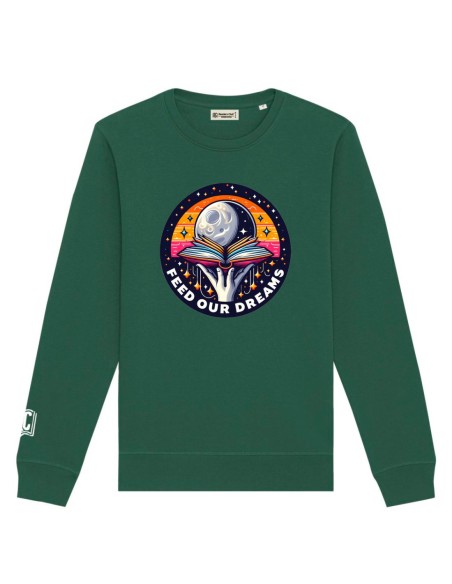 Sudadera algodón orgánico hombre Readers Club- Altar of dreams