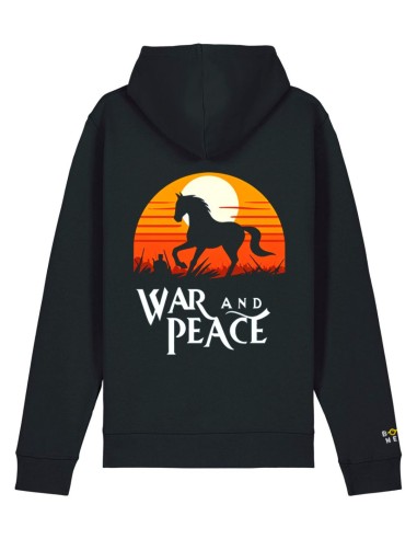 Sudadera hombre algodón orgánico Readers Club- War and Peace