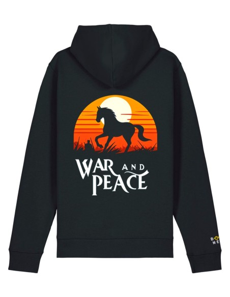 Sudadera hombre algodón orgánico Readers Club- War and Peace