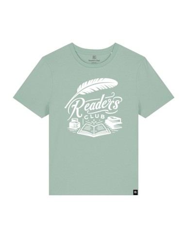 camiseta mujer algodón organico Readers Club Book and ink