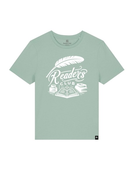 camiseta mujer algodón organico Readers Club Book and ink