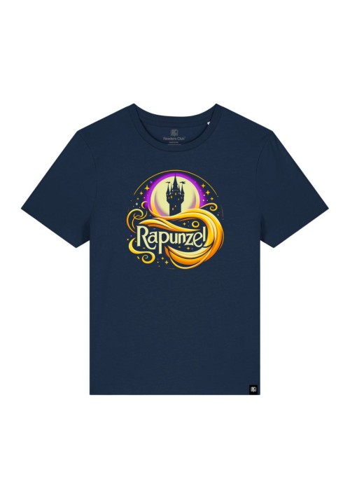 Camiseta mujer algodón orgánico Readers Club- Rapunzel 2