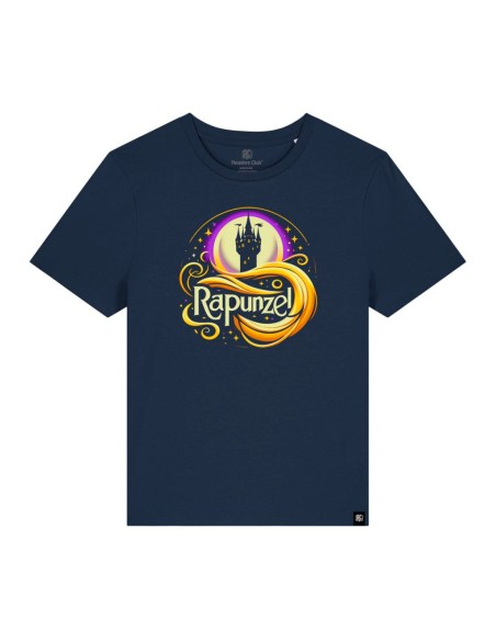 Camiseta mujer algodón orgánico Readers Club- Rapunzel