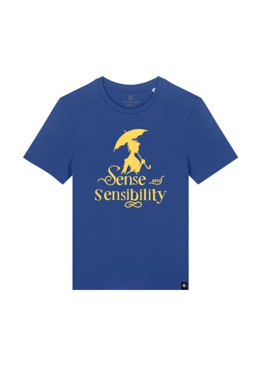 Camiseta mujer algodón orgánico Readers Club- Sense and sensibility 2