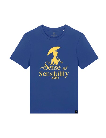 Camiseta mujer algodón orgánico Readers Club- Sense and sensibility
