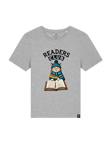 Camiseta mujer algodón orgánico Readers Club-Little Wizard Reader