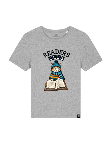 Camiseta mujer algodón orgánico Readers Club-Little Wizard Reader