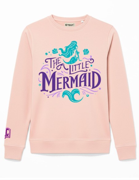 Sudadera mujer algodón orgánico Readers Club-The Little Mermaid