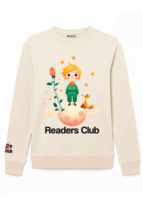 Sudadera mujer algodón orgánico Readers Club-The Little Prince 2