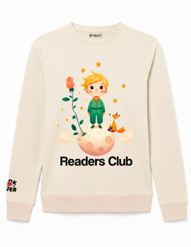 Sudadera mujer algodón orgánico Readers Club-The Little Prince