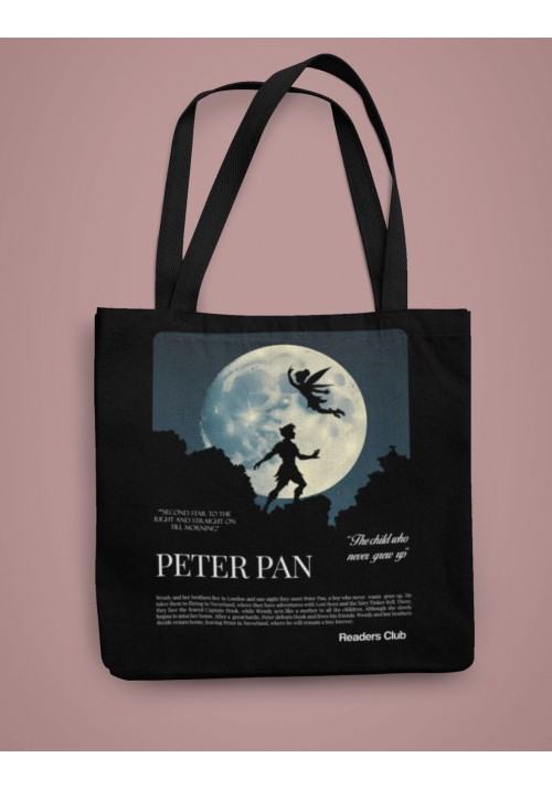 Totebag algodón orgánico Readers Club Limited Edition-Peter Pan 2