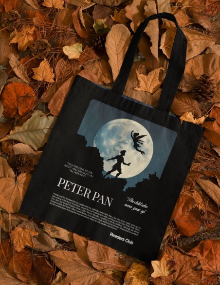 Totebag algodón orgánico Readers Club Limited Edition-Peter Pan