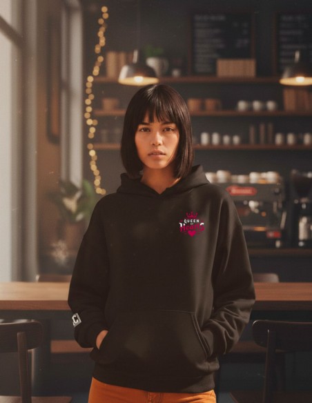 Sudadera Queen of Hearts | Estilo y fantasía con carácter
