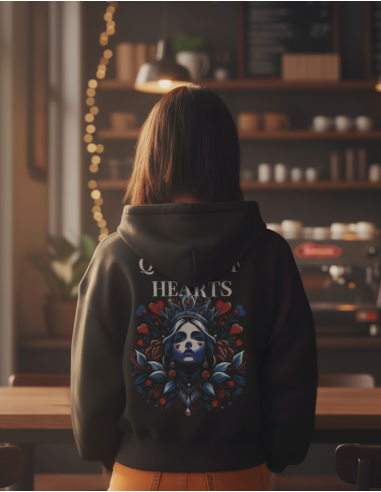 Sudadera Queen of Hearts | Estilo y fantasía con carácter