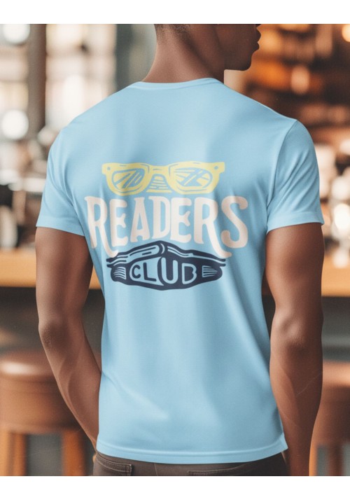 Camiseta Readers Club | Diseño literario con estilo casual 2