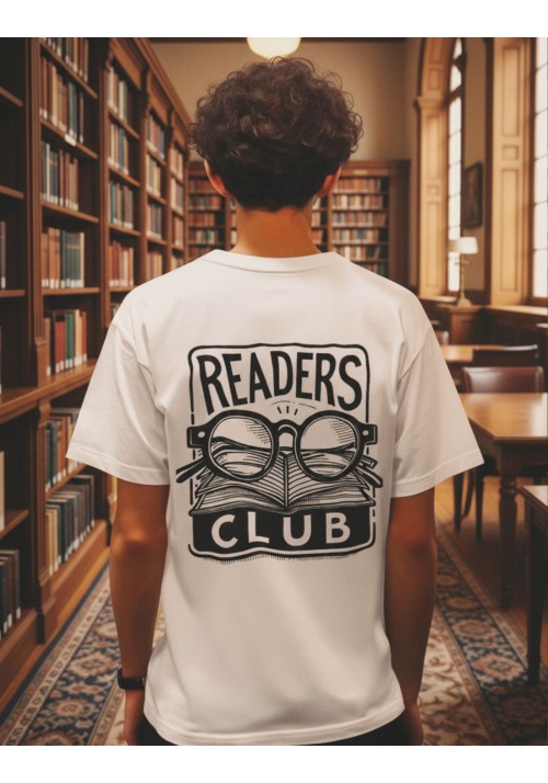 Camiseta algodón orgánico  hombre Readers Club Quevedo´s mind