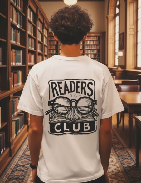 Camiseta algodón orgánico  hombre Readers Club Quevedo´s mind