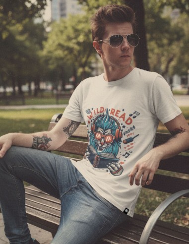 camiseta Readers Club Algodon organico wil read