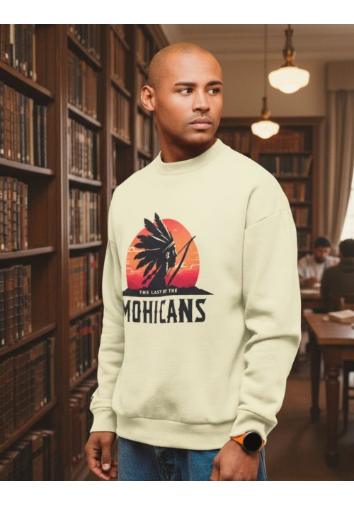 Sudadera hombre algodón orgánico The Last of the Mohicans