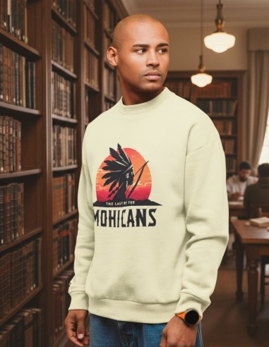 Sudadera hombre algodón orgánico The Last of the Mohicans