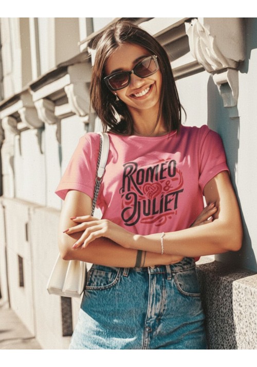 Camiseta mujer algodón orgánico Readers Club- Romeo and Juliet