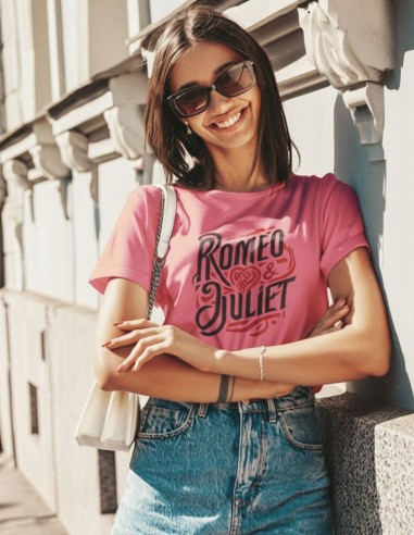 Camiseta mujer algodón orgánico Readers Club- Romeo and Juliet
