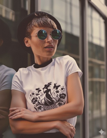 Camiseta mujer algodón orgánico Readers Club