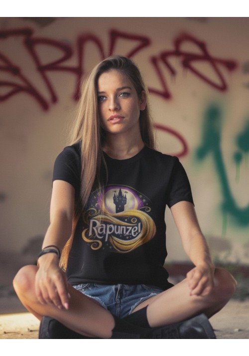 Camiseta mujer algodón orgánico Readers Club- Rapunzel
