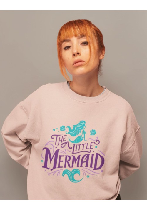 Sudadera mujer algodón orgánico Readers Club-The Little Mermaid