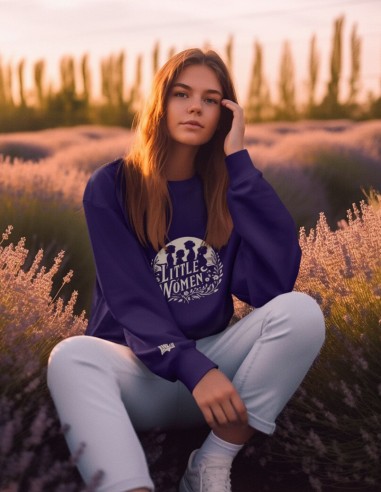 Sudadera mujer algodón orgánico Readers Club-Little Women
