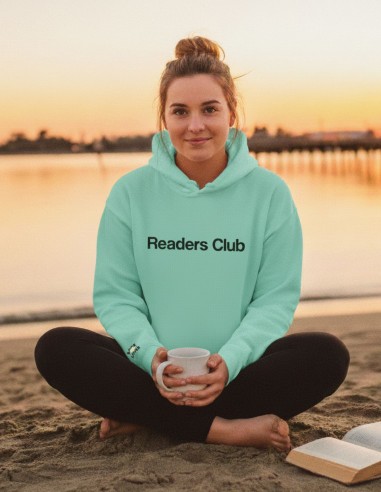 Sudadera mujer algodón orgánico Readers Club-Relax moment