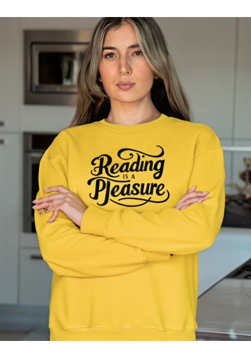 Sudadera mujer Readers Club Reading is a pleasure