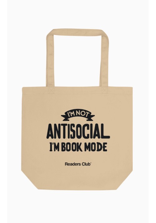 Tote Bag Im in book mode | Totebag de algodón orgánico para los amante de la literatura 2