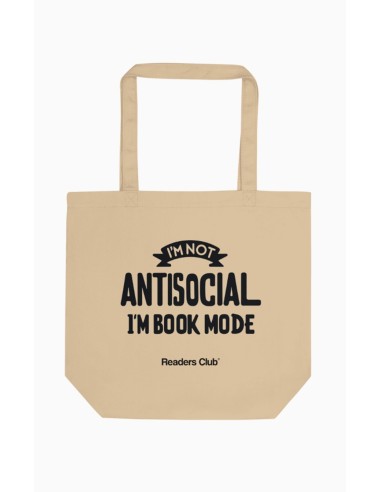 Tote Bag Im in book mode | Totebag de algodón orgánico para los amante de la literatura