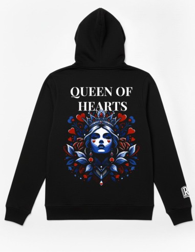 Sudadera Queen of Hearts | Estilo y fantasía con carácter