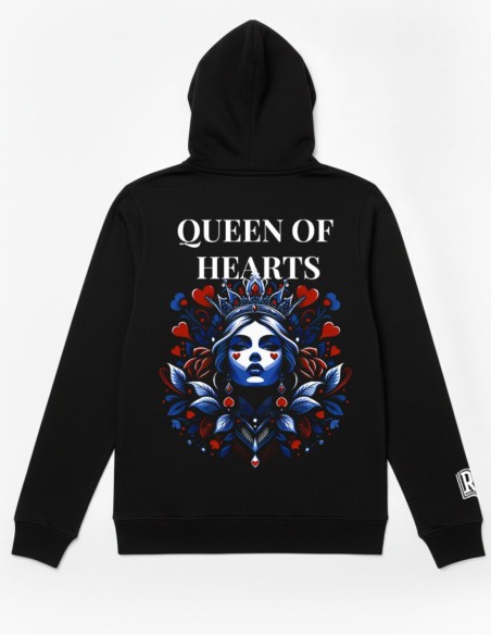 Sudadera Queen of Hearts | Estilo y fantasía con carácter